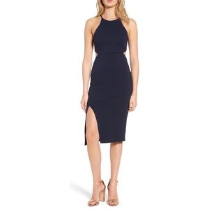 Soprano Side Cutout Body Con Dress Small